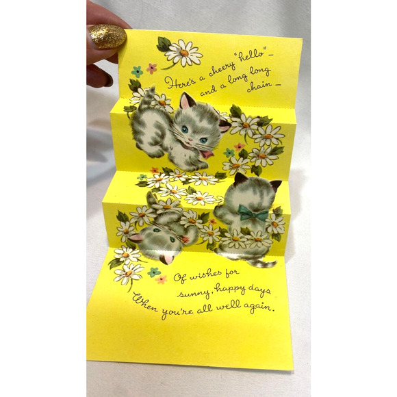 Lot of Vintage Mid Century Greeting Cards - Craft - Scrapbook - Junk Journal - Picture 15 of 16